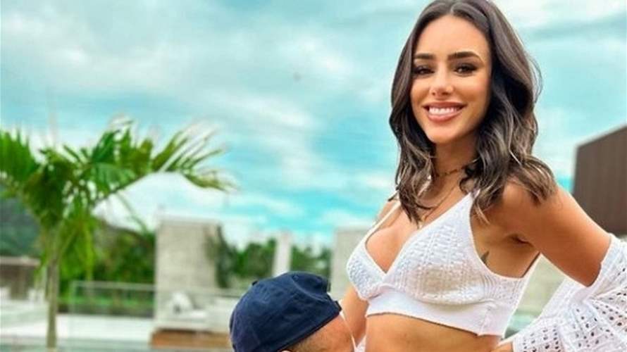 نيمار يستقبل طفلته من عارضة الأزياء برونا بيانكاردي...وهذا هو اسمها! (صور)