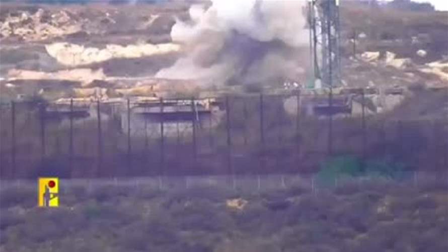 بالفيديو... المقاومة الاسلامية استهدفت دبابة إسرائيلية في موقع البياض أمس