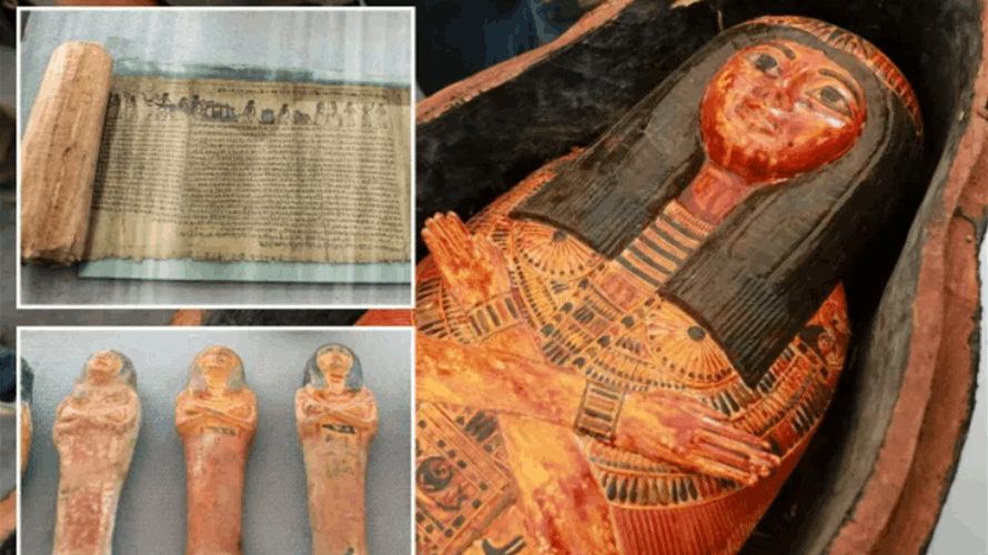 اكتشاف مقبرة قديمة مفقودة تعود للفراعنة في مصر...وهذا ما وُجد داخلها!