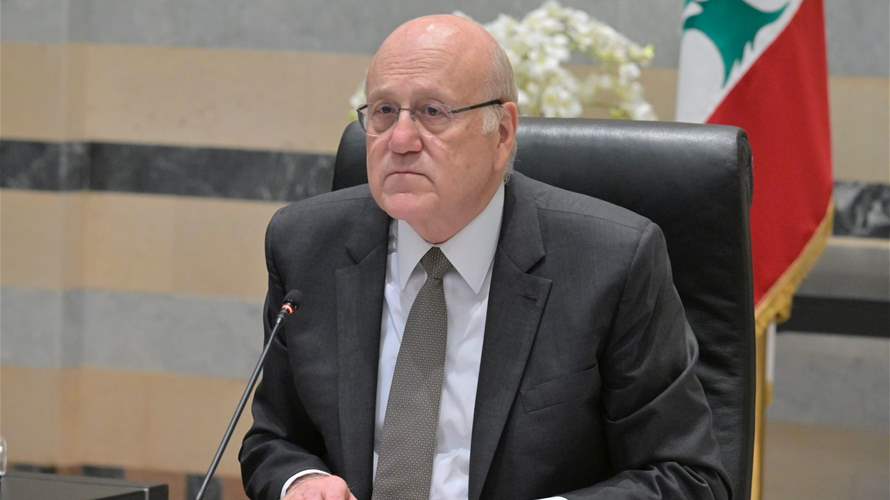 Mikati: I call on our people to trust that necessary efforts ongoing to keep any harm away from Lebanon