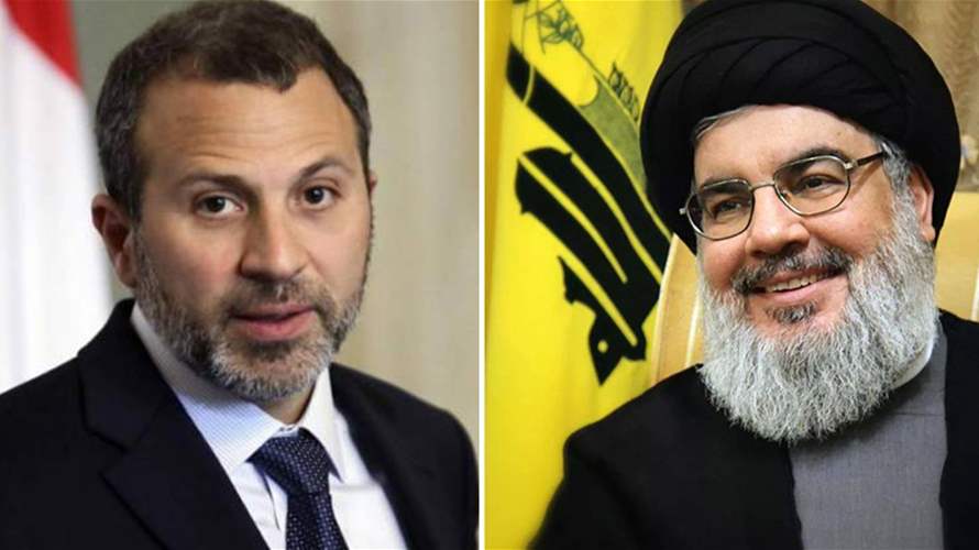 Bassil contacts Nasrallah to agree on maintaining consultations that serve the interests of Lebanon and all its citizens