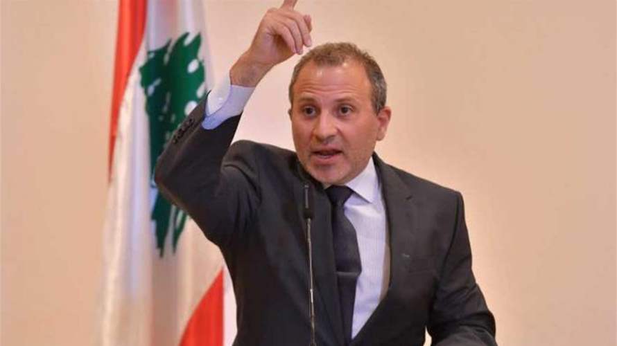 Bassil: Lebanon is committed to peace, presidential election is urgent