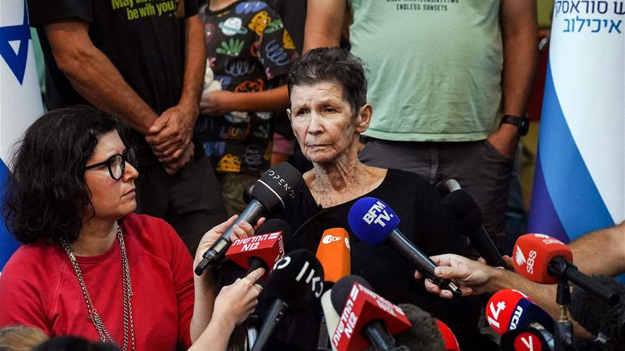 Released Israeli hostage says she was beaten, then treated well in Gaza