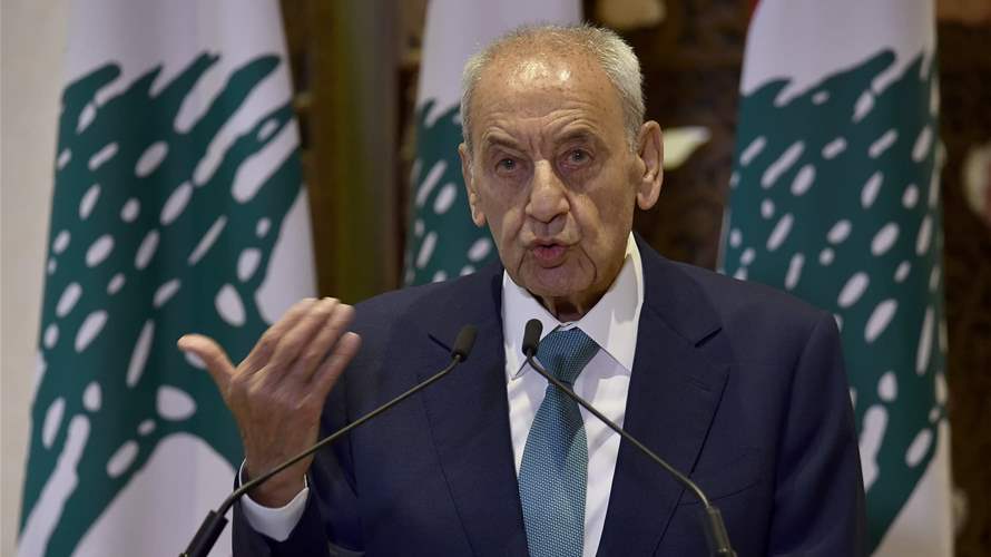Parliament Speaker Berri calls for a joint session to discuss national emergency plan