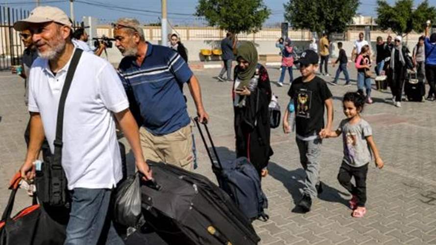 الولايات المتحدة تؤكّد أن مواطنين أميركيين بدأوا مغادرة غزة إلى مصر