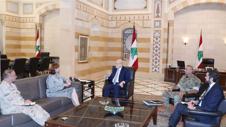 PM Mikati reiterates commitment to peace, ceasefire efforts in Gaza and southern Lebanon