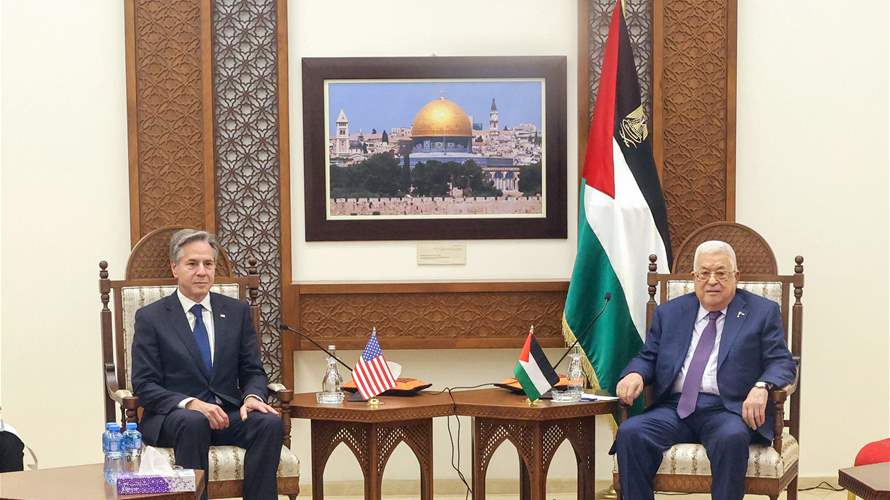 بلينكن يحذر من "التهجير القسري" لفلسطينيي غزة والعنف الذي يتعرض له الفلسطينيون بالضفة الغربية