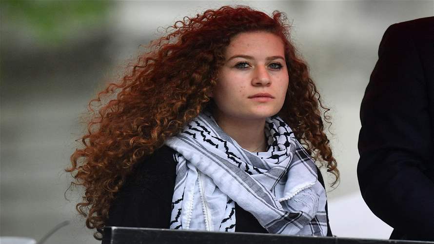  الجيش الإسرائيلي: توقيف الناشطة الفلسطينية عهد التميمي