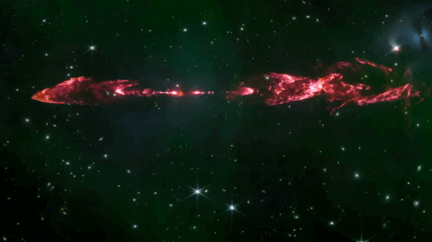 صورة مذهلة لنجم يولد على بعد 1300 سنة ضوئية من الأرض! (صورة)
