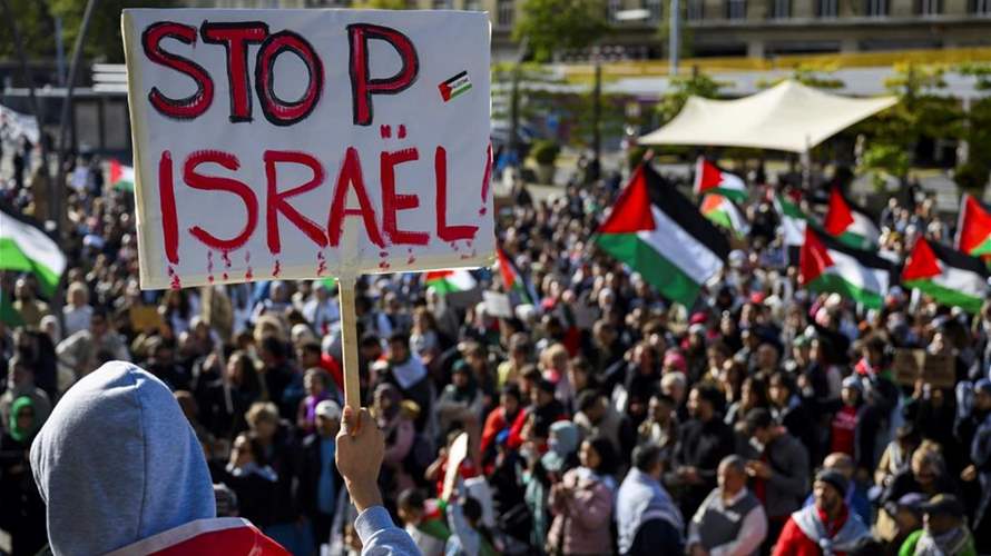 "فلسطين ستنتصر"... آلاف المتظاهرين في مرسيليا دعماً للقضية الفلسطينية!