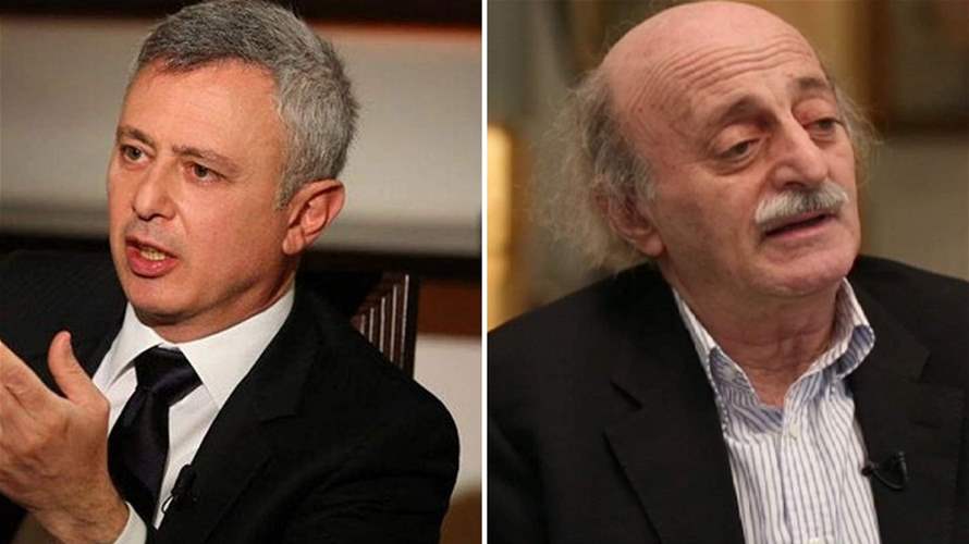 LBCI sources deny rumors of a lunch gathering between Jumblatt and Frangieh