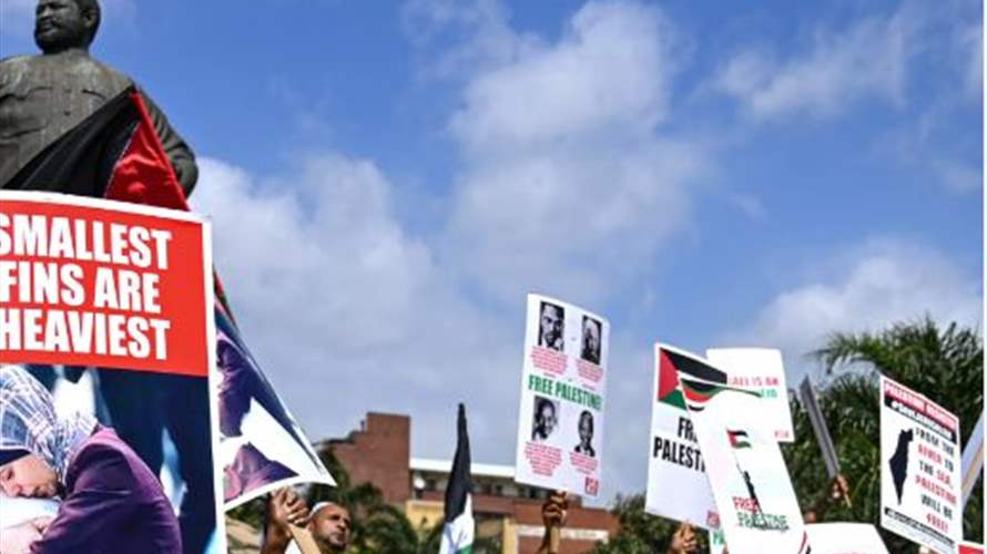 تظاهرتان في جنوب إفريقيا لدعم إسرائيل والفلسطينيين... وهذا ما حصل