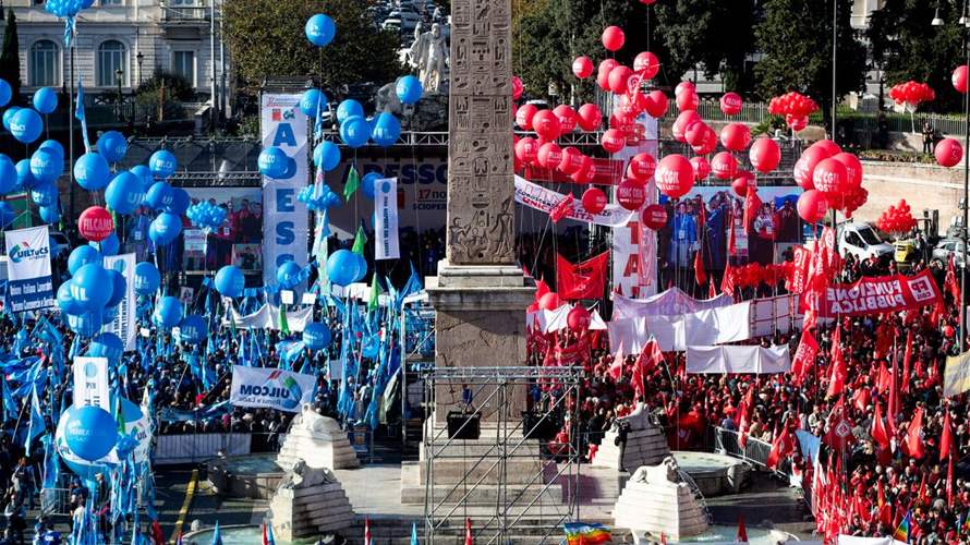 إضراب في إيطاليا احتجاجاً على ميزانية حكومة ميلوني
