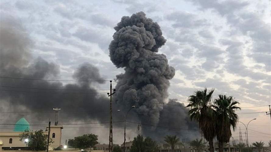 طائرة مسيرة تستهدف سيارة تابعة للحشد الشعبيّ غرب بغداد