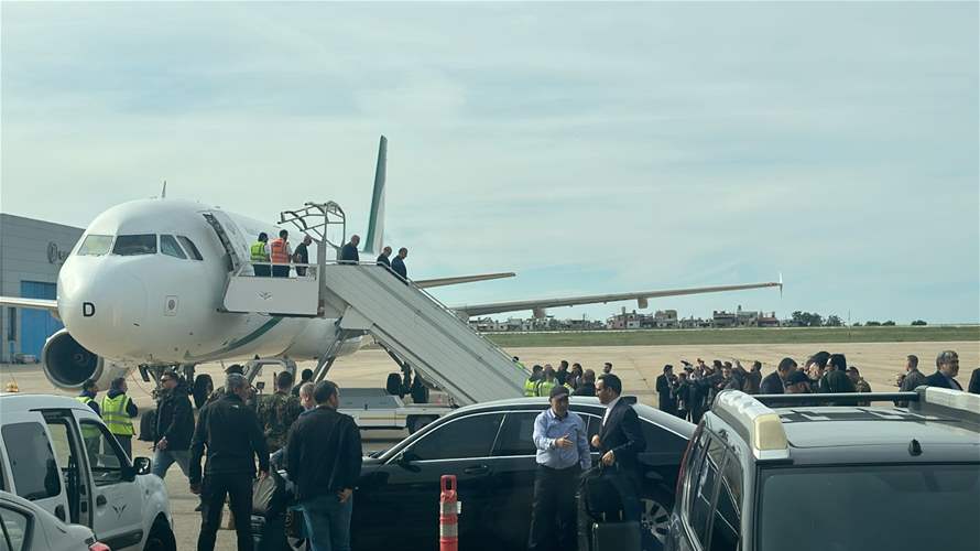 وزير الخارجية الإيرانية حسين أمير عبد اللهيان يصل إلى بيروت