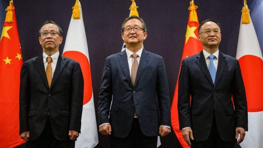 اجتماع لوزراء خارجية كوريا الجنوبية واليابان والصين هو الأول منذ 2019