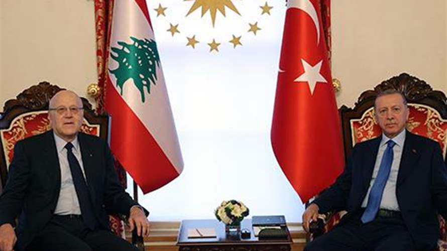 Turkey and Lebanon: Erdogan and Mikati discuss regional stability