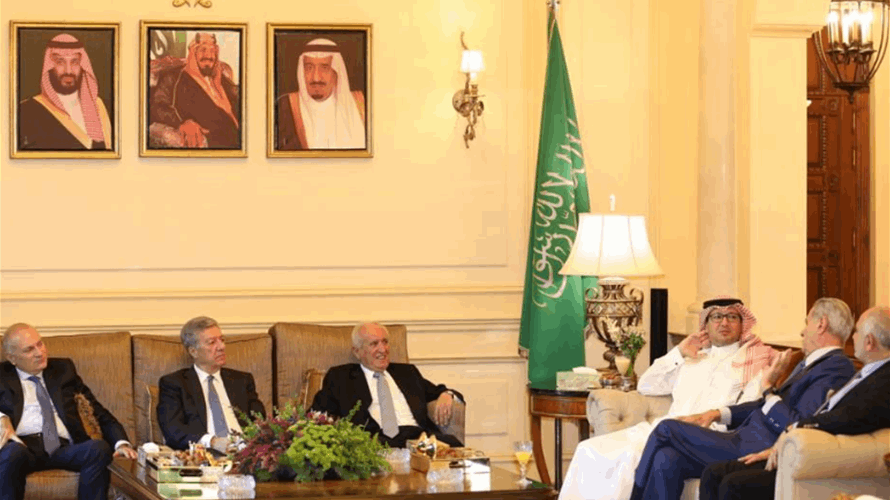 التعاون بين القطاع الخاصّ اللبناني والسعودي بين السفير السعودي لدى لبنان وليد بخاري ومجلس الأعمال اللبناني ـ السعودي