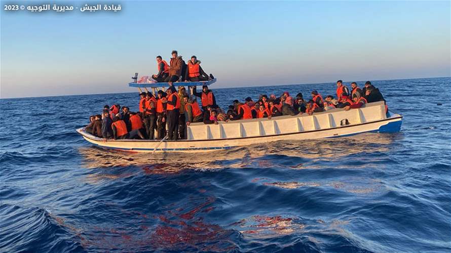 إحباط عملية تهريب أشخاص بطريقة غير شرعية على متن مركب مقابل شاطىء طرابلس