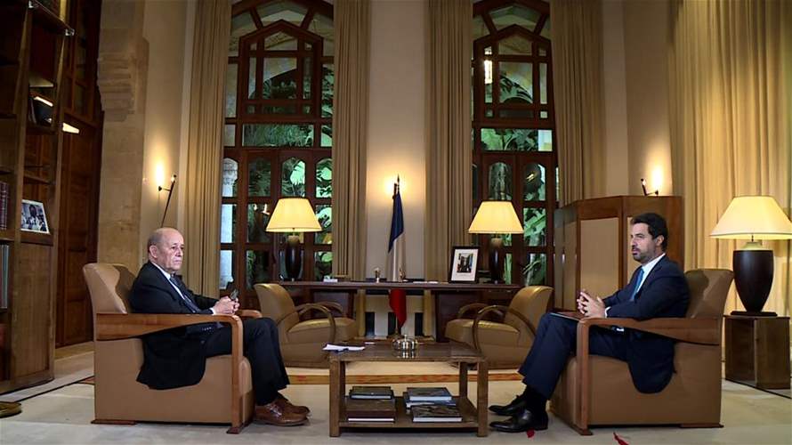 ترقبوا الموفد الرئاسي الفرنسي جان إيڤ لودريان في مقابلة خاصة مع ألبير كوستانيان مساء اليوم عبر الـLBCI