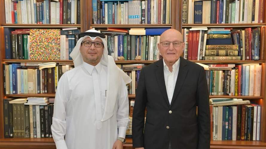 سفير السعودية لدى لبنان يزور رئيس الحكومة اللبنانية الأسبق تمام سلام