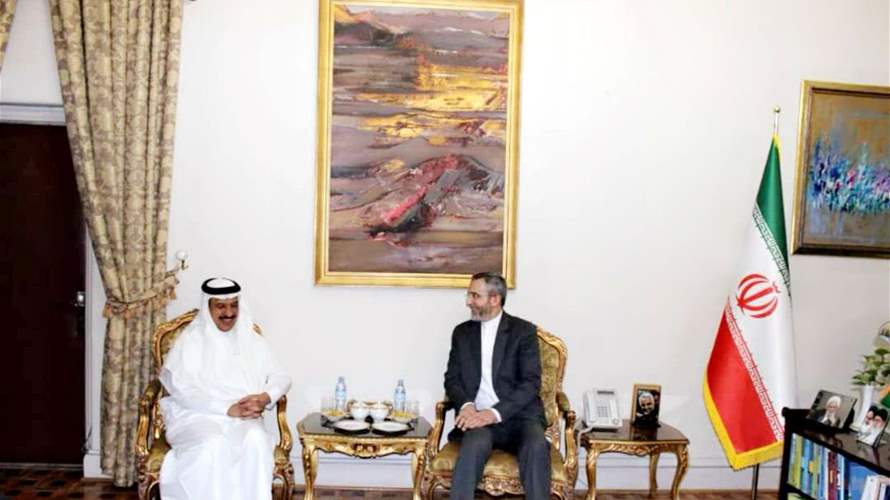لقاء بين نائب وزير خارجية ايران وسفير السعودية