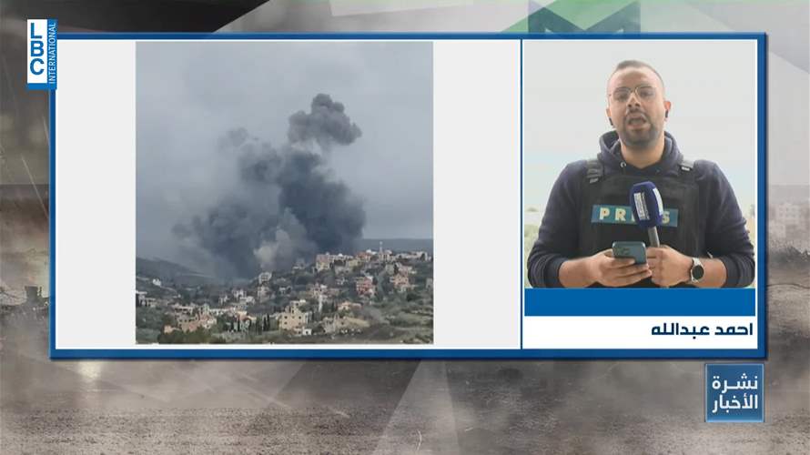 جبهة الجنوب تشتعل.. قصف عنيف وغارات جوية اسرائيلية على قرى الجنوب