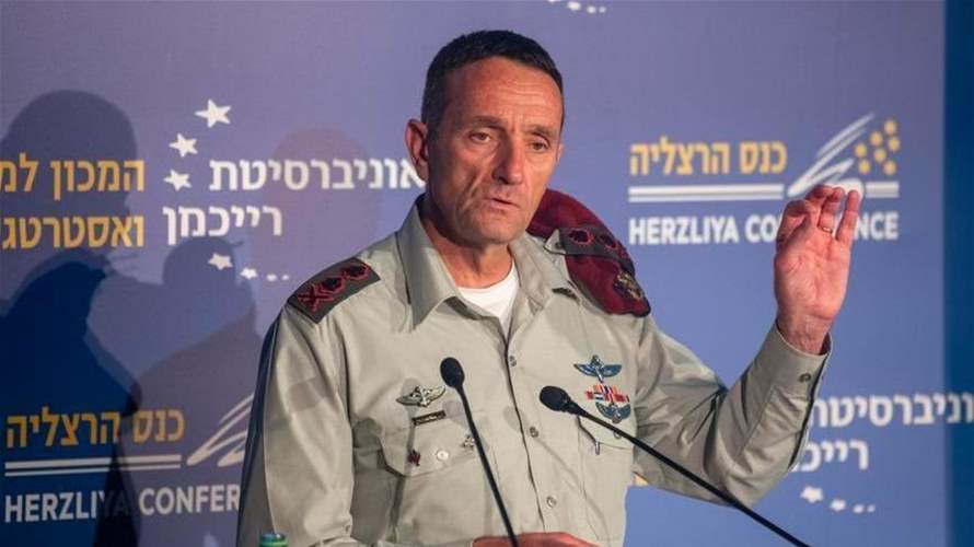 قائد الجيش الإسرائيلي: "علينا تكثيف الضغط" على غزة