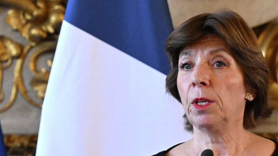 وزيرة الخارجية الفرنسية تطالب من إسرائيل بـ"هدنة جديدة فورية ومستدامة" في غزة