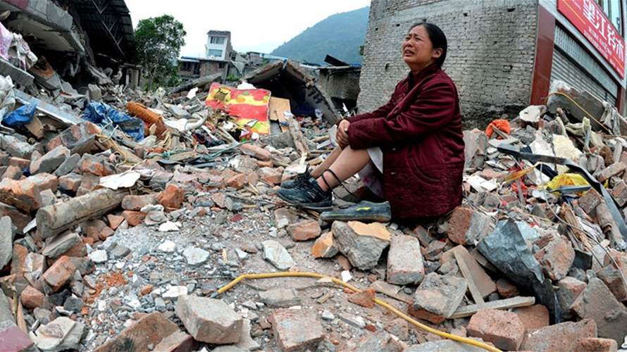 ثمانية قتلى على الأقل جراء الزلزال في شمال غرب الصين