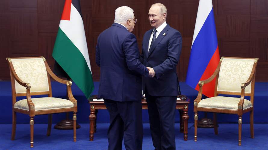Putin discusses Gaza developments in a phone call with Abbas
