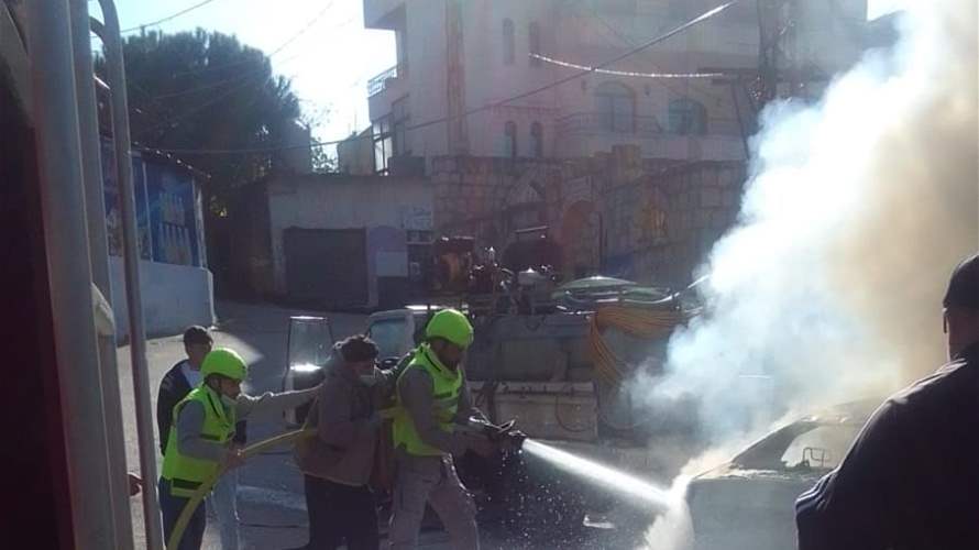 مسيّرة استهدفت سيارة في عيترون وحسينية البلدة