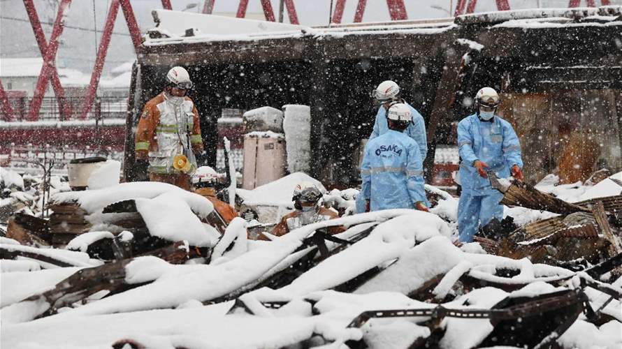 Japan earthquake toll rises to 161 dead and 103 missing