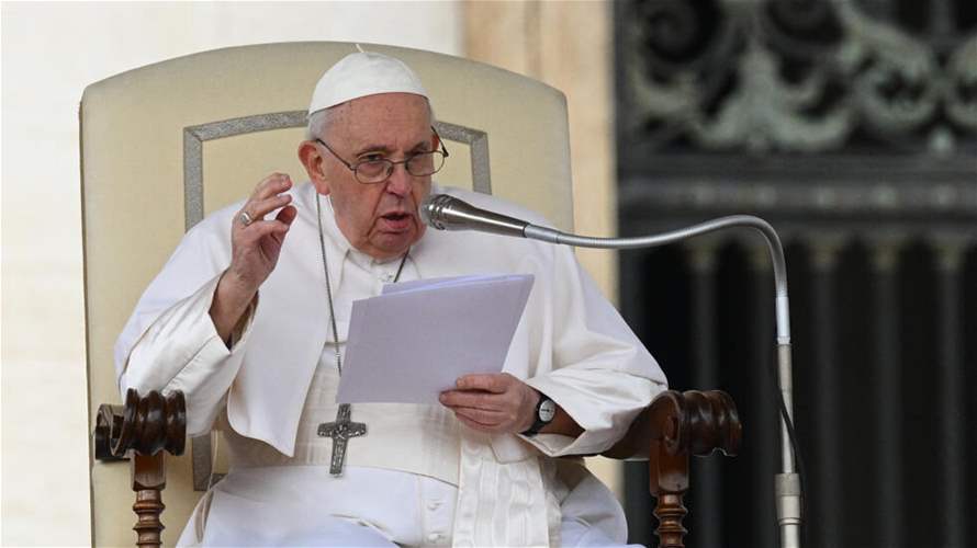 البابا: لوقف إطلاق النار على الجبهات كلها بما في ذلك لبنان