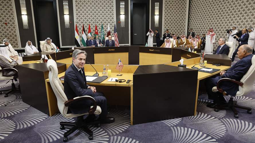 Blinken meets Arab leaders as part of diplomatic efforts to prevent escalation of Gaza war