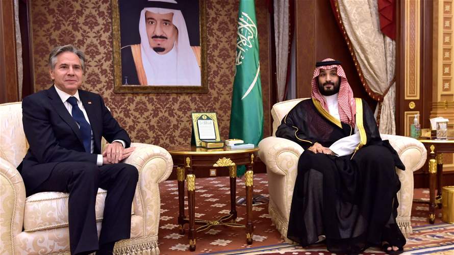 بلينكن يلتقي الأمير محمد بن سلمان في السعودية