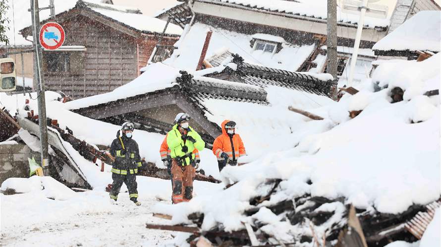 ارتفاع حصيلة قتلى زلزال اليابان 