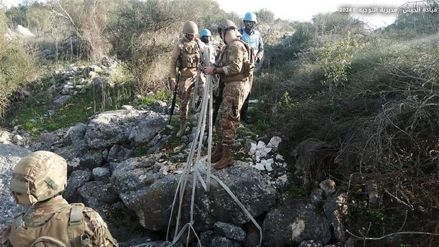 الجيش: العثور على 5 خراطيم تُستعمل لضخ مواد حارقة ممدودة من قبل العدو الإسرائيلي إلى الأراضي اللبنانية