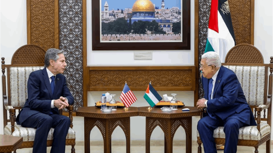 Blinken meets Palestinian leader Abbas in occupied West Bank