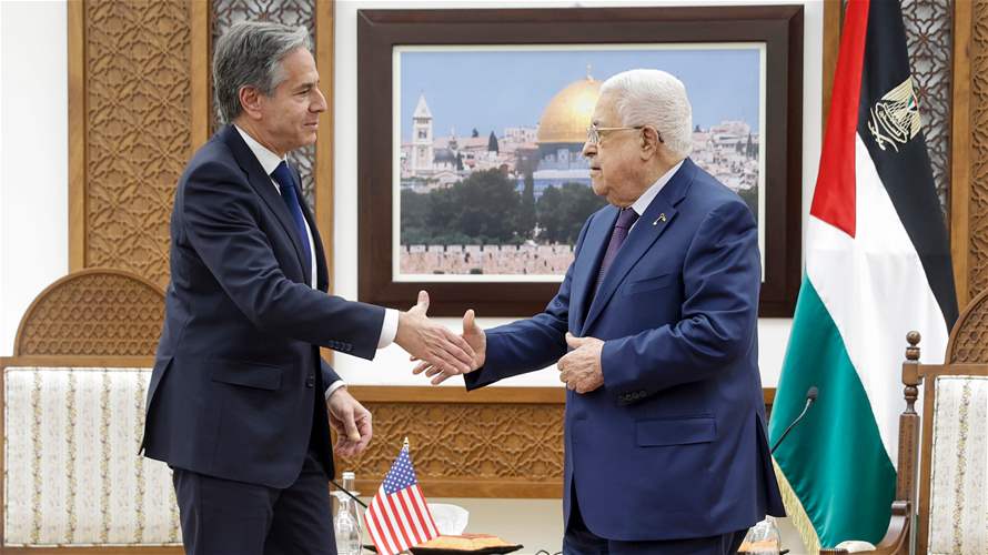 Abbas to Blinken: Gaza Strip is an integral part of the Palestinian state 