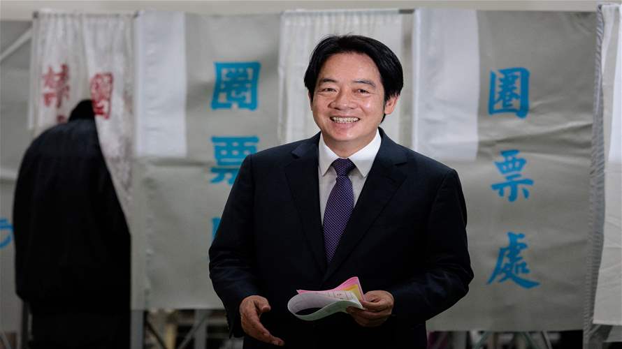 نتائج رسمية شبه نهائية: المرشح المؤيد لاستقلال تايوان يفوز بالانتخابات الرئاسية