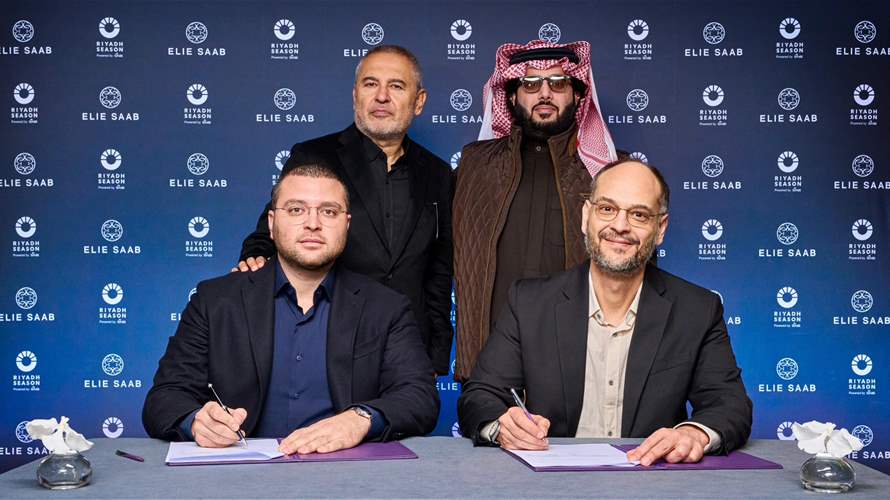 Lebanese designer Elie Saab signs Riyadh Season 2024 MOU: Unique fusion of fashion and entertainment