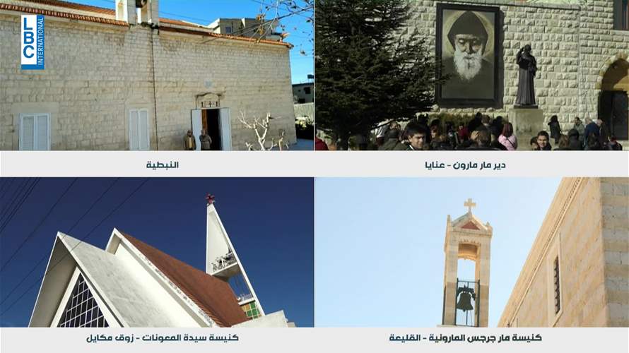 كنائس لبنان تحاكي السماء والقديس شربل يحاكي العالم (فيديو)