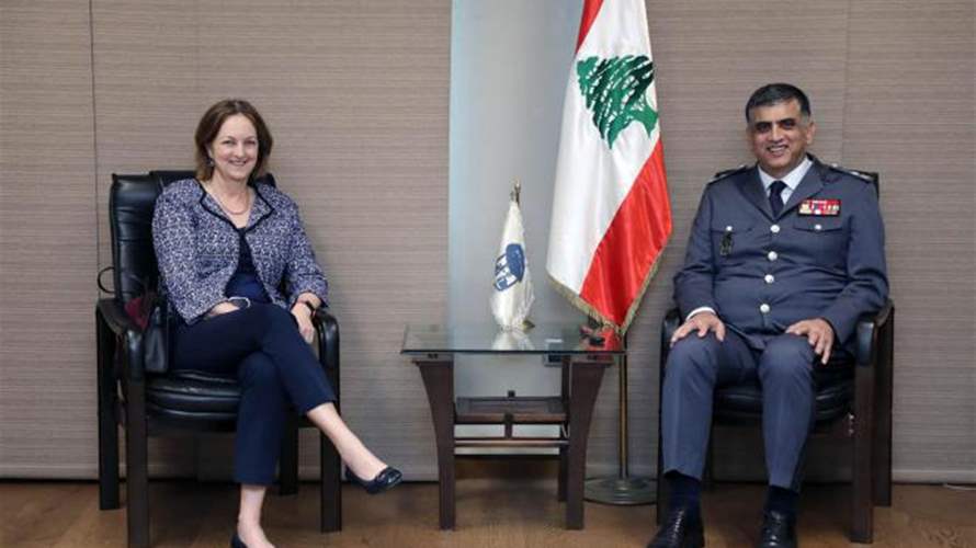 لقاء جمع اللواء عثمان والسفيرة الأميركية في لبنان