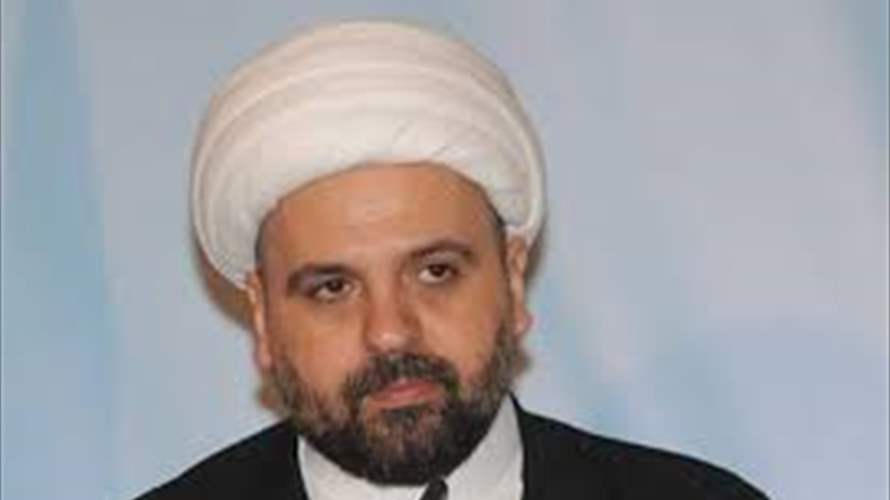 Sheikh Kabalan: Hezbollah's role is a strategic guarantee for Lebanon