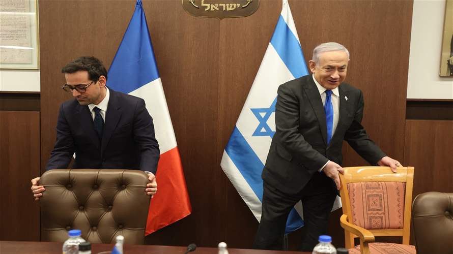 وزير الخارجية الفرنسي يدعو من إسرائيل إلى "وقف عنف المستوطنين" في الضفة الغربية