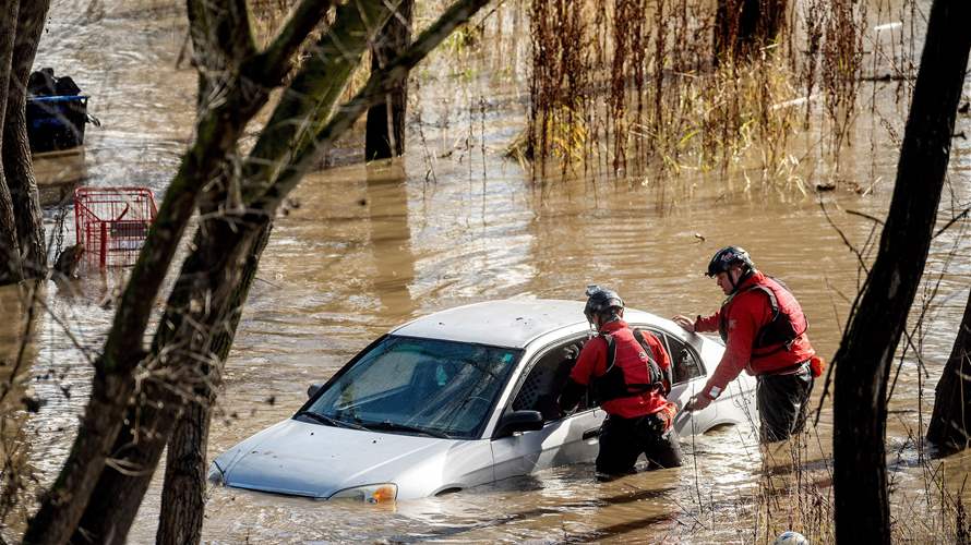 Storm hits California with power outages and threats of flooding, mudslides
