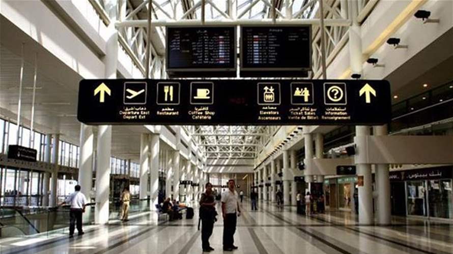 تراجع حركة السفر عبر المطار في الشهر الأول من 2024