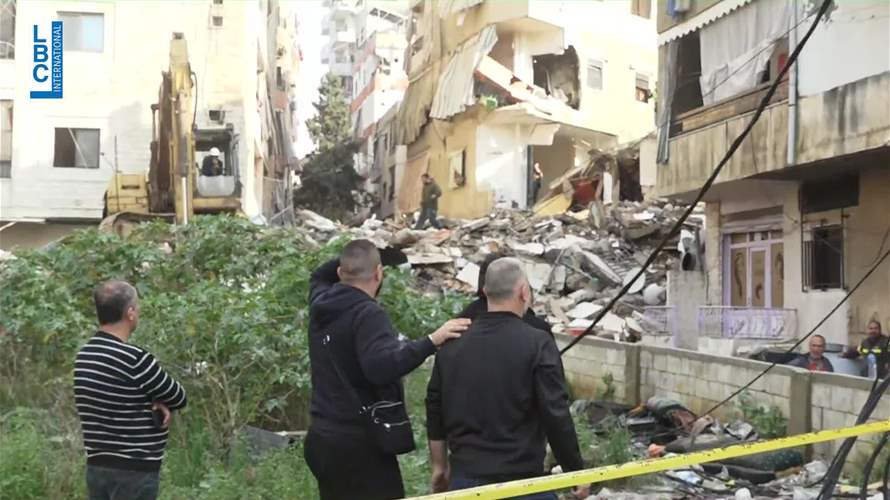 أهالي الشويفات استفاقوا على سقوط مبنى مؤلف من 5 طوابق... هذه التفاصيل