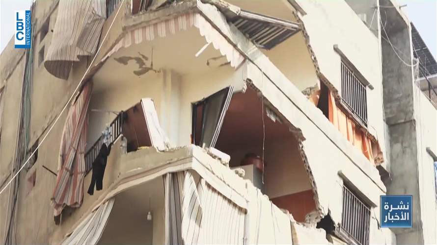 انهيار مبنى في صحراء الشويفات كاد يتسبب بكارثة